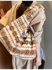 Bolso de Hombro de Peluche Transfronterizo para Mujer 2025 Invierno Nuevo Estilo Coreano Bolso Tote de Peluche Gran Capacidad Bolso de Viaje