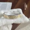 Pulsera de Loto de Plata de Ley 999 Fushi Pulsera de Plata Antigua Retro con Arena Seis Caracteres Mantra Versión Original Joyería de Plata Retro Regalo para Personas Mayores