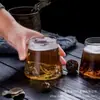 Casa Vista para o Monte Fuji Copo de Vidro Copo de Água Copo de Whisky Resistente ao Calor Feito à Mão Copo da Montanha de Xizang Copo de Cerveja Japonês