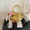 Bolso de Mano de Alta Gama de Moda con Forma de Ala para Mujer, Nuevo Estilo Verano 2026, Diseño de Nicho Plegado, Bolso de Hombro Cruzado Único
