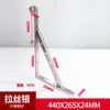 Haste de Secagem de Roupas Montada na Lateral de Aço Inoxidável Suporte Triangular para Varanda Parede Externa Instalação Fixa Fora da Janela de Sacada Haste Única Haste Dupla Suporte Triangular