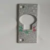 Dispositivo de intertravamento de operação de chave de aterramento acessórios para painéis de manobra de alta tensão KYN28A-12 bloco de alumínio placa dobrada braço de manivela