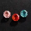 Zircón Octogonal Corte Milenio Rosa Piedra Suelta Cristal Punto Brillante Fondo Puntiagudo Diamante Zircón Colorido Accesorios para Pendientes DIY Venta al por Mayor