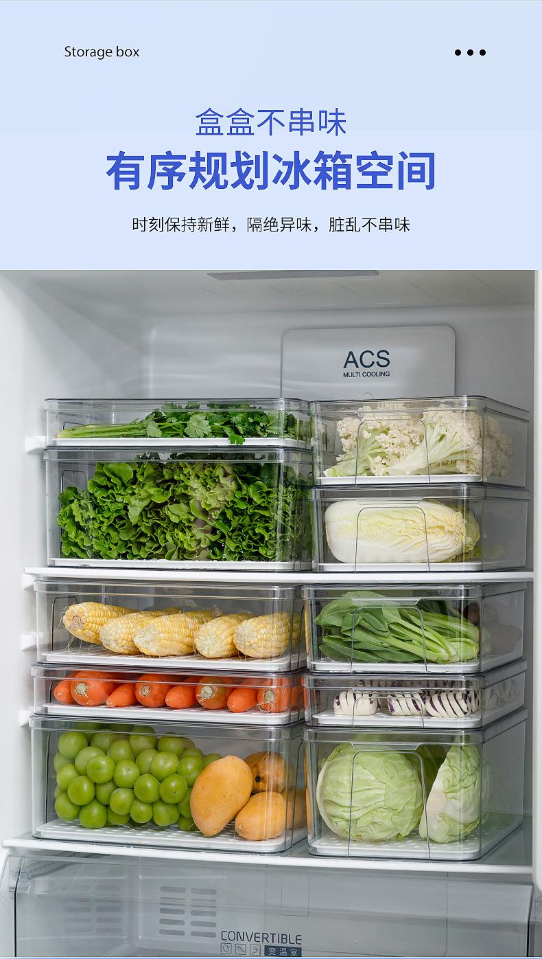 冰箱收纳盒 透明