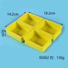 Molde de silicone para bolo de açúcar DIY, molde manual para vela aromática, sabão, amor, redondo, oval, hexagonal