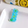 Pingente Chaveiro de Acrílico para Ensino Médio e Vestibular, Acessório DIY com Texto Inspirador para o Sucesso