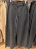 Pantalones largos de punto con silueta para mujer, pantalones casuales, pantalones de pierna curva, pantalones de pierna ancha 483722 482287 486980