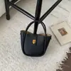 Bolso de Mano de Alta Gama para Invierno 2025, Bolso de Cesta de Verduras de Moda Nicho, Color Sólido, Bolso Cruzado Casual para Viajes