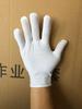 Guantes de algodón blanco grueso para ventas guantes de punto de algodón elástico guantes de lana de algodón documento de inspección de calidad de etiqueta guantes para jugar a la pelota