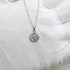 Collar de Plata de Ley Luna Creciente Moissanita Colgante Clavícula Fresco y Dulce Transfronterizo Amazon Regalo Estudiante Lujo Ligero