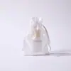 Novas Sacolas de Malha Brilhantes para Água Transfronteiriças, Sacolas de Organza de Alta Densidade, Sacolas de Embalagem de Presente e Joias de Cor Sólida com Logotipo Personalizado