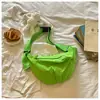 Bolso Casual de Tela Ligero Versátil de Nicho para Mujer 2026 Nuevo Bolso Cruzado para Viajar al Trabajo Bolso Casual de Hombro Debajo del Brazo Tipo Bollo