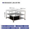 Gabinete Modular Usado Aparador de Acero Inoxidable Fábrica Ins Gabinete de TV Minimalista Moderno Arcón