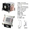 Leopard 5 Tubo de Calor 2U Servidor R67 R64 R63 Control Industrial Soldadura por Reflujo Ventilador de Refrigeración CPU de Computadora I7