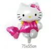 Nuevo Globo de Papel de Aluminio de Gato Forma de Dibujo Animado Gato Kt Globo de Papel de Aluminio Decoración de Fiesta de Cumpleaños para Niña Bebé
