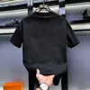 Buen ajuste personas gordas talla grande camiseta de manga corta tie-dye hombres verano nuevo holgado versátil manga de cinco puntos top moderno ins