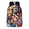 Mochila Escolar Infantil de Anime Transfronterizo de Gran Capacidad con Estampado de Dibujos Animados, Mochila Cómoda Transpirable que Reduce la Carga, Bolsa para Computadora