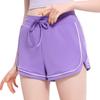 Shorts de Fitness Feminino, Design Dois em Um, Anti-Exposição, Treinamento na Academia, Corrida, Shorts Esportivos de Cinco Pontos, Adequado para Uso ao Ar Livre, Absorvente de Umidade e Suor
