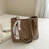 Bolso de Mujer 2024 Nuevo Estilo Coreano Simple Textivo Moda Tendencia Casual Distintivo Verano Hermoso Bolso de Hombro Tote