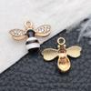 Colgante de aleación de miel de crisantemo de 120 abejas mixtas, pulsera DIY, collar de cuentas, accesorios de joyería, fabricantes, venta al por mayor