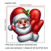 2025 en Navidad sobre Afc8631 Guantes Papá Noel Extraíble Entrega Transfronteriza Antiestático
