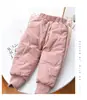 Pantalones de algodón para niños para usar al aire libre pantalones de invierno para niños con forro polar acolchados de tres capas cálidos engrosados invierno del norte supergruesos