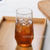 Taza de Vidrio Forma de Gota de Agua, Taza de Agua Transparente para el Hogar, Taza para Jugo y Leche, Vaso de Vidrio de Gran Capacidad para Bebidas Frías, Vidrio de Borosilicato Alto