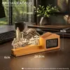 Artículos de regalo personalizados para monumentos culturales y turísticos de la ciudad y festividades: portalápices de madera maciza, luz de noche de acrílico, medidor de temperatura y humedad