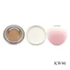 15g Nova Caixa de BB Cream com Almofada de Ar em Formato de Pêssego Caixa Redonda de Plástico para Base Líquida Fabricante Caixa Vazia com Logo Impresso