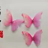 Camada Dupla com Diamantes 3cm Tule Borboleta Feito à Mão diy Adesivos Faciais Maquiagem para Olhos Grampos de Cabelo Acessórios de Cabeça Acessórios para Roupas Acessórios Disparo