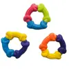 Juego de Juguetes Masticables TPR de Venta Caliente Transfronterizo para Perros, Palo Masticable para Perros Hueso de Pollo, Limpieza Dental y Juguete Duradero para Mascotas al por Mayor