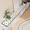 Armário de TV de couro à prova de óleo Tapete de mesa descartável Aparador Armário de centro Mesa de apoio impermeável Desktop Cover Cloth Shoe Cabinet Tapete de proteção