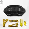 Para-lama traseiro personalizado para scooter elétrica N1S M2 009 U+B Little Monkey, protetor traseiro universal de fibra de carbono
