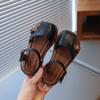 Sandalias para Niñas Baotou 2025 Verano Nuevos Zapatos para Niños Zapatos de Princesa para Niñitas Suela Suave Casual Zapatos para Bebé Modernos