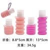 Botella Dosificadora de Viaje Personalizada OEM Regalo Multi-Estilo Botella Dosificadora de Silicona Set Personalizado DIY Botella Dosificadora Plegable
