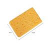 Esponja lavavajillas de algodón de pulpa de madera natural, esponja absorbente para limpieza de cocina, bloque de esponja, cepillo sin aceite, cuenco, esponja de pulpa de madera de color