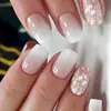 Unhas Postiças Transfronteiriças, Unhas Usáveis, Estilo Médio e Longo, Unhas de Manicure Removíveis, Unhas Usáveis, Produtos Acabados, Unhas para Atacado