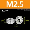 Tuerca de plástico transparente para PC, tuerca hexagonal de plástico acrílico, tapa de tornillo de plástico, M2M2.5M3M4M5M6M8M10