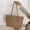 Bolso Casual Combinable de Gran Capacidad para Mujer 2024 Nuevo Bolso de Hombro de Moda Textura de Alta Calidad Clase Bolso Tote para Viajeros
