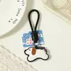 Llavero de Cuero Serie Instrumentos Musicales Original Colgante Lindo Estilo Ins para Mochila de Estudiante Regalo Creativo de Graduación