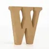 Ornatos de Letras e Números Ingleses de Madeira Atacado Artesanato de Madeira Letras DIY Decoração Criativa Venda Direta da Fábrica