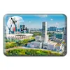 Imán de Refrigerador de Vidrio de Cristal para Souvenir Turístico de Guangdong Torre de Cantón Cintura Pequeña Zhuhai Chimelong Shenzhen Set