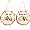 Pingente de Tronco de Pinheiro Adereços Criativos para Sessão de Fotos de Casamento Letras mr & mrs Anéis Anuais Naturais Decorações para Casa