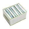 Caja organizadora divisoria artifacto de almacenamiento de ropa para pantalones plegable de tablero de PP caja de almacenamiento transparente para armario de noche de dormitorio