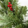 Decoración Navideña Transfronteriza Ratán Pvc Cono de Pino Mixto Diseño de Balcón Ratán Simulado Árbol Techo Planta Verde Enredadera