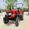 Tractor de Cuatro Ruedas Wan Nian Hong 504 de Gran Venta para Arado Profundo, Siembra, Transporte, Terrenos de Huertos, Tractor Agrícola de Tracción en las Cuatro Ruedas