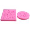 Coroa Forma Coroa Flip Açúcar Silicone Molde Bow Love Cake Molde Decorativo Biscuit Molde de Chocolate