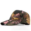 Gorra de béisbol de camuflaje con hojas biónicas, gorra de montañismo de personalidad para hombre, gorra de explosión transfronteriza de Amazon