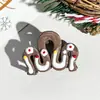 Nueva Serie Linda de Papá Noel Pasador Accesorios para el Cabello Dibujo Animado Muñeco de Nieve Árbol de Navidad Pasador Transfronterizo Accesorios para el Cabello