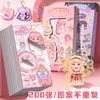 Pegatinas de Disfraz de Princesa Oso Kaba Pegatinas de Disfraz de Cuerpo Completo Pegatinas para Decorar Cuaderno Handbook para Niños de 3 a 8 Años